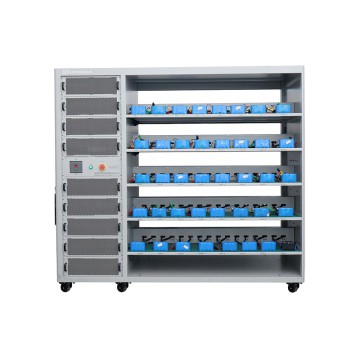 80 channel battery charging and discharging test integrated battery cabinet